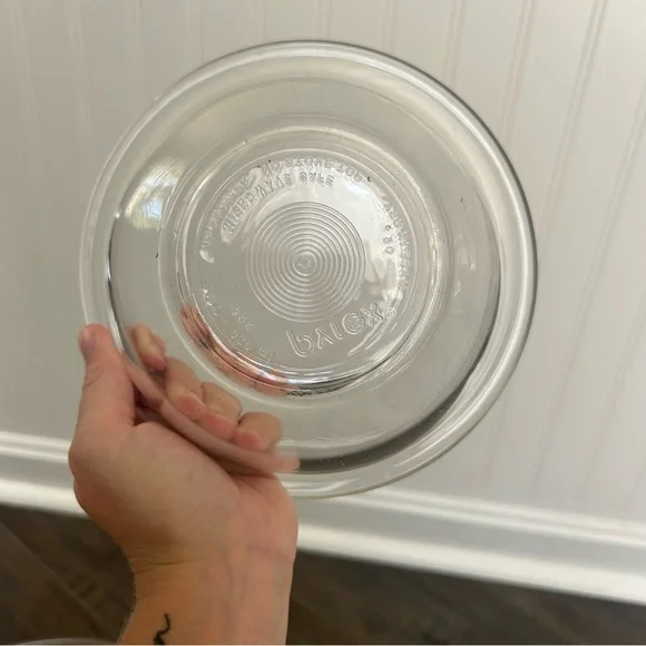 Vintage Pyrex Clear Glass Nesting Mixing Bowls Complete Set - Picture 8 of 9